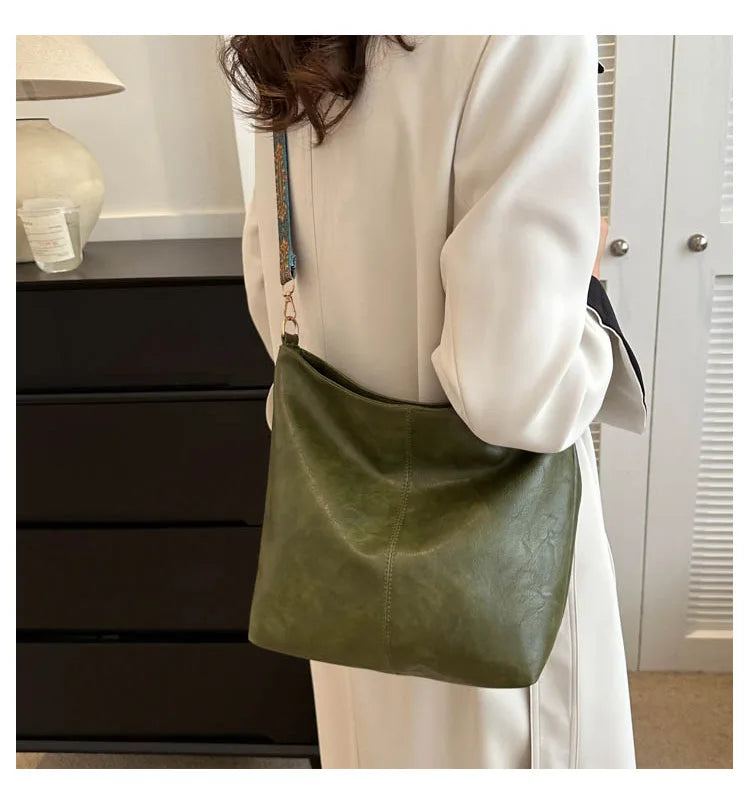 Women's New Fashion Creative Design Bags Korean Solid Color Shoulder Crossbody.