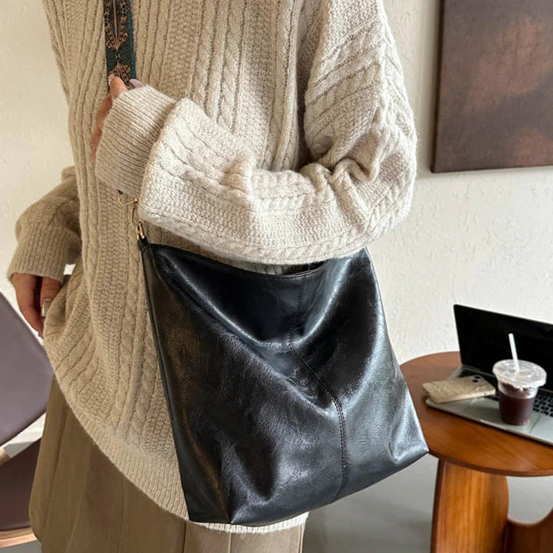 Women's New Fashion Creative Design Bags Korean Solid Color Shoulder Crossbody.