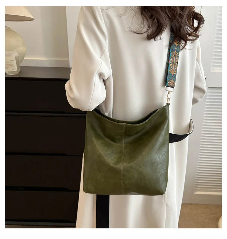 Women's New Fashion Creative Design Bags Korean Solid Color Shoulder Crossbody.