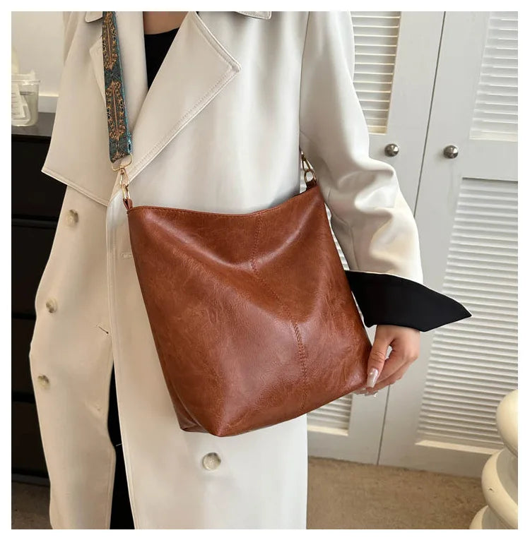 Women's New Fashion Creative Design Bags Korean Solid Color Shoulder Crossbody.