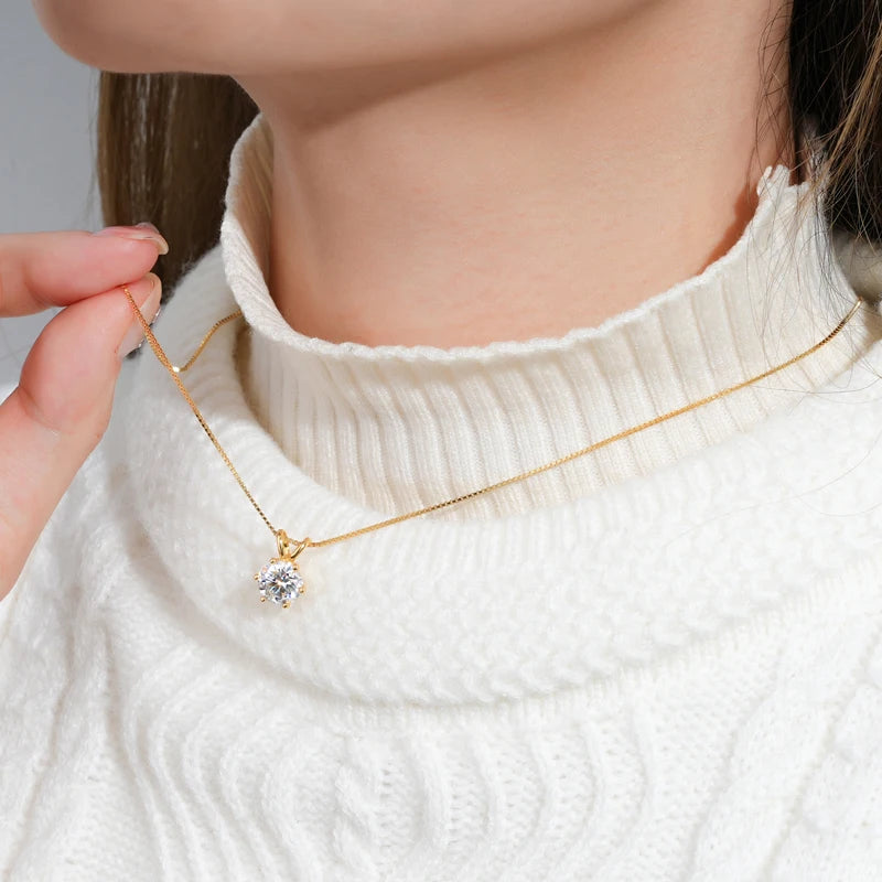 RAPRGOLD Certified  Necklace Chains For Women Jewelry Gifts