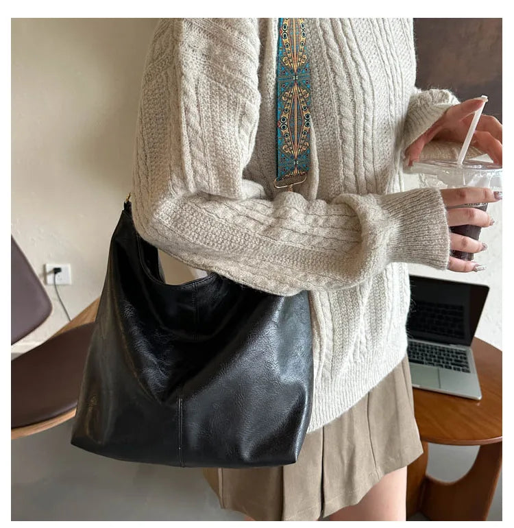 Women's New Fashion Creative Design Bags Korean Solid Color Shoulder Crossbody.