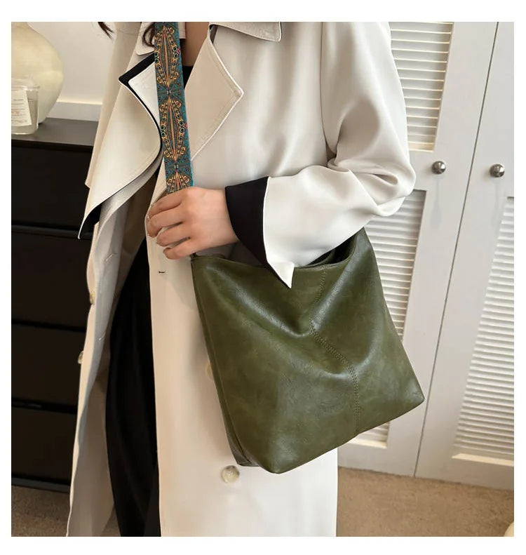 Women's New Fashion Creative Design Bags Korean Solid Color Shoulder Crossbody.